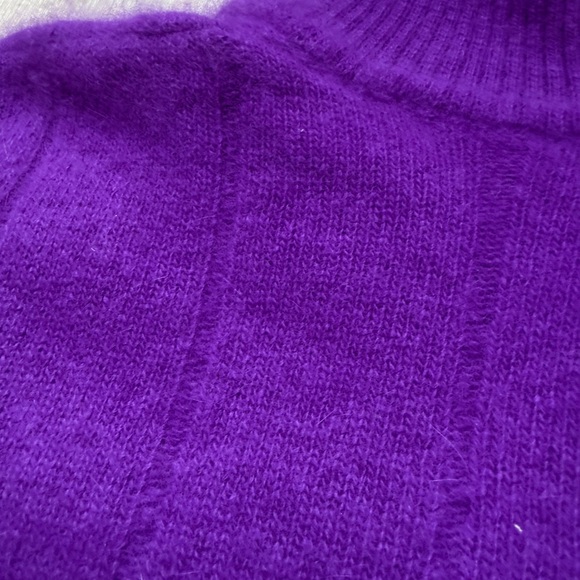 Vintage Purple Mohair Sweater - (see second photo for proper color) - Picture 2 of 6